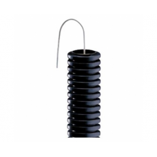 electrice mures - tub copex, flexibil ignifug, cu fir de tragere, 16 mm, gewiss, negru - gewiss - dx15116r